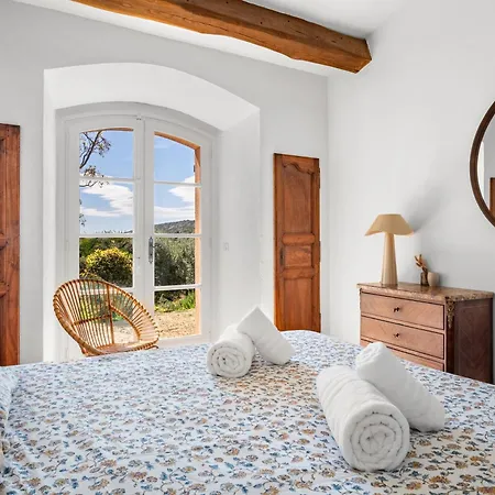 Villa Avec Piscine Et Vue A Ramatuelle, L'escalet